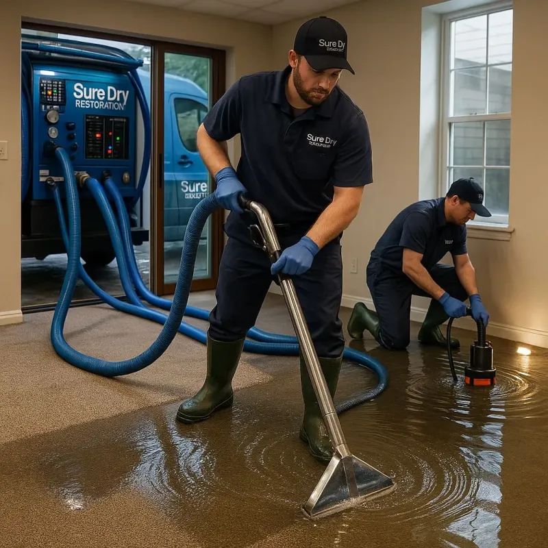 Water Extraction and Removal process in Penn Valley, CA